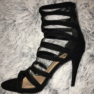 Black strap 4” heels / Sandals